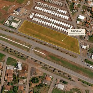 Área comercial de 8.056 m² na GO-070, em Goianira, com frente ampla e alto potencial de desenvolvimento
