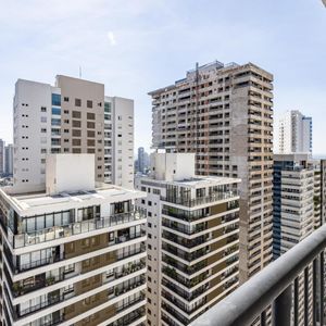 Studio de 43m² com varanda balcão no 31º andar com vista incrível no Setor Marista.