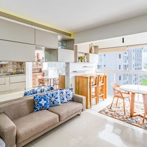 Apartamento para locação no Metropolitan com 56 m² e 1 suíte, no Jardim Goiás