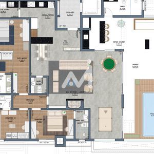 Cobertura com 213m² e 3 dormitórios no bairro São Cristóvão em Lajeado para Comprar