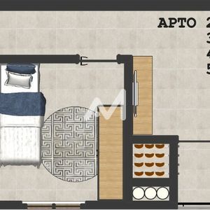 Apartamento com 50m² e 2 dormitórios no bairro Olarias em Lajeado para Comprar