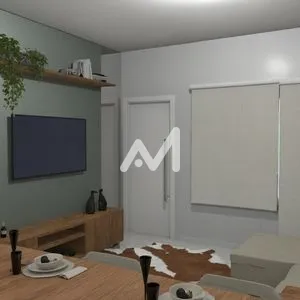 Geminado com 63m² e 2 dormitórios no bairro Conventos em Lajeado para Comprar
