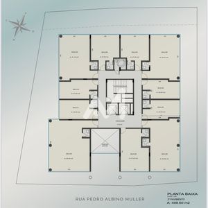 Sala Comercial com 47m² no bairro Florestal em Lajeado para Comprar