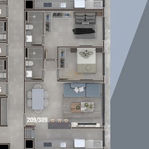 Apartamento com 68m², 2 dormitórios, 1 suíte, 1 vaga no Florença em Torres para Comprar