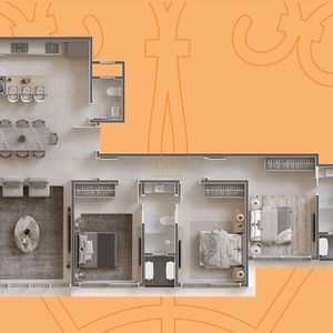 Apartamento com 117m², 3 dormitórios, 3 suítes, 1 vaga no Vernazza em Torres para Comprar