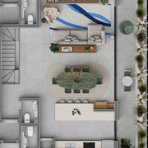 Cobertura com 171m², 3 dormitórios, 3 suítes, 2 vagas no Acqua em Torres para Comprar