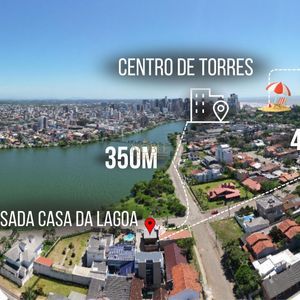 Pousada com 220m², 3 dormitórios, 1 suíte, 8 vagas no bairro Praia da Cal em Torres para Comprar