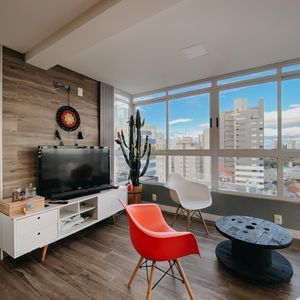 Apartamento com 85m², 2 dormitórios, 1 suíte, 1 vaga no Arca em Torres para Comprar