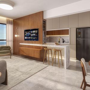 Apartamento com 122m², 3 dormitórios, 1 suíte, 2 vagas no Bloom em Torres para Comprar