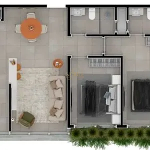 Apartamento com 76m², 2 dormitórios, 1 suíte, 1 vaga no Bloom em Torres para Comprar