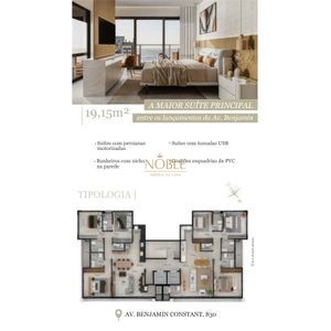 Apartamento com 128m², 3 dormitórios, 3 suítes, 1 vaga no Montserrat em Torres para Comprar