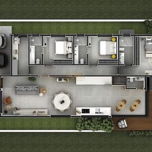 Casa de Condomínio com 218m², 3 dormitórios, 3 suítes, 2 vagas no Condomínio Ilhas Park em Torres para Comprar