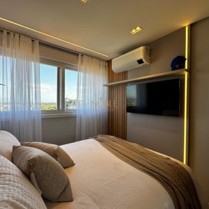 Apartamento com 104m², 3 dormitórios, 1 suíte, 2 vagas no Ibiza em Torres para Comprar