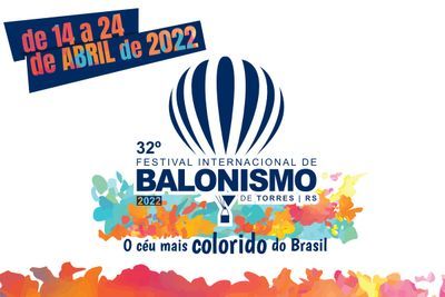 Próxima edição do Festival Internacional do Balonismo acontecerá de 14 a 24 de abril de 2022