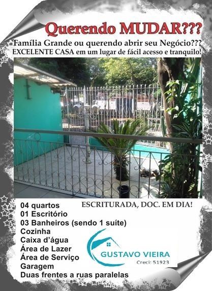 Casa, 4 quartos, 300 m² - Foto 1