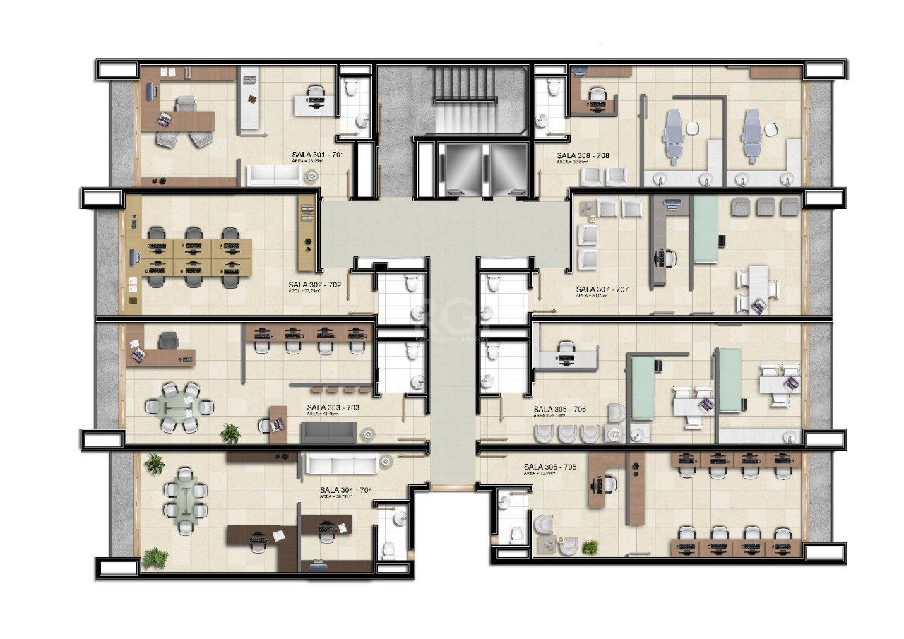 Conjunto Comercial-Sala à venda, 44m² - Foto 16