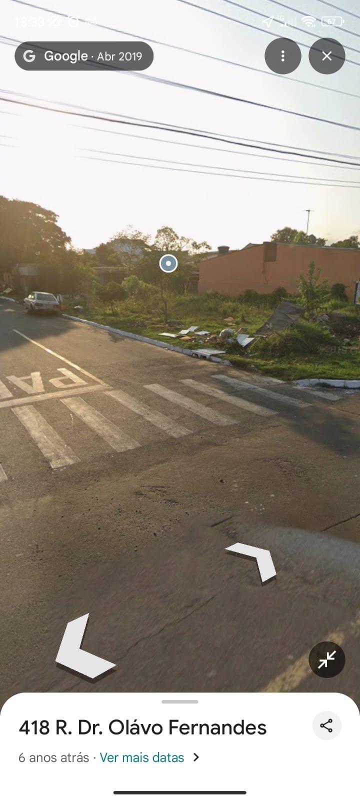 Terreno de esquina/ 374m/ Bairro Estancia Velha/ Canoas-RS