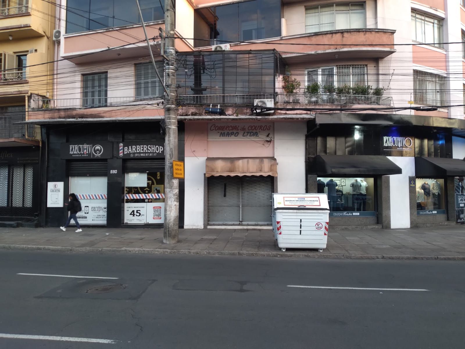 Loja Comercial com Histórico.