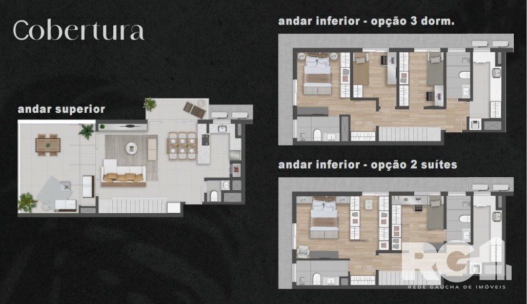 Cobertura à venda com 3 quartos, 134m² - Foto 1