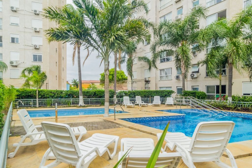 Apto 2 dorms com suíte e churrasqueira no Supera Condomínio Clube