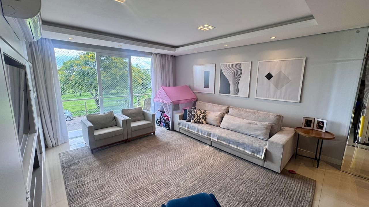 Casa mobiliada com living integrado e pátio gourmet