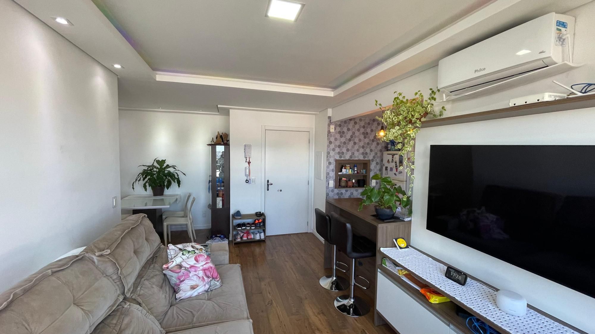 Apartamento 3 dormitórios, 1 suíte, semi-mobiliado com lazer completo – 76m²