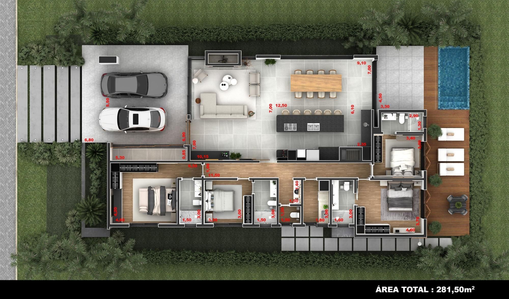 Casa, 4 quartos, 281 m² - Foto 7