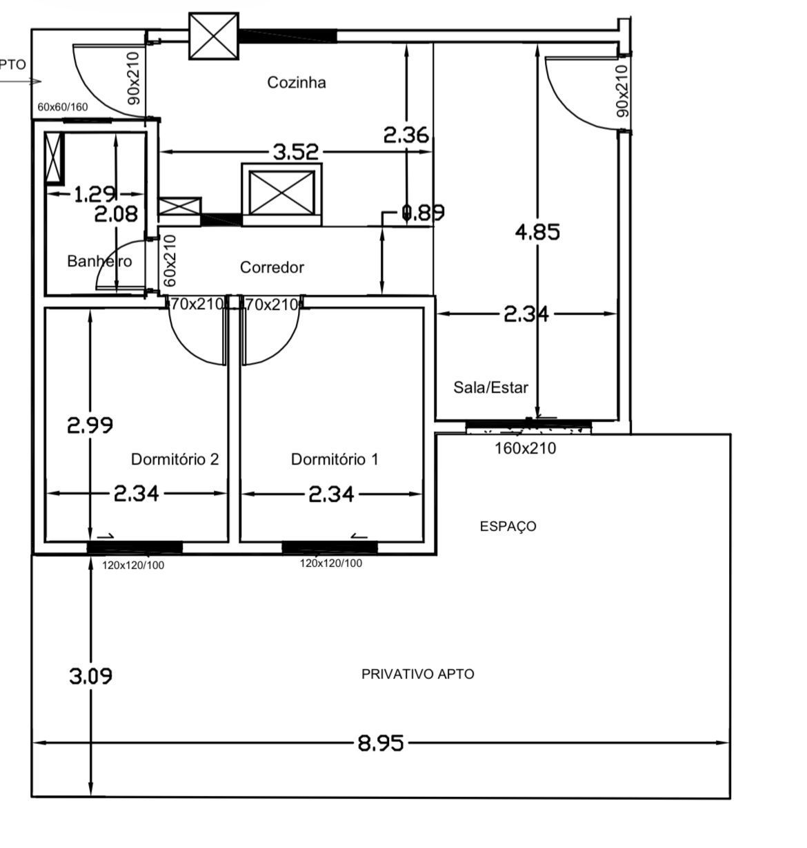 Depósito-Galpão, 79 m² - Foto 3