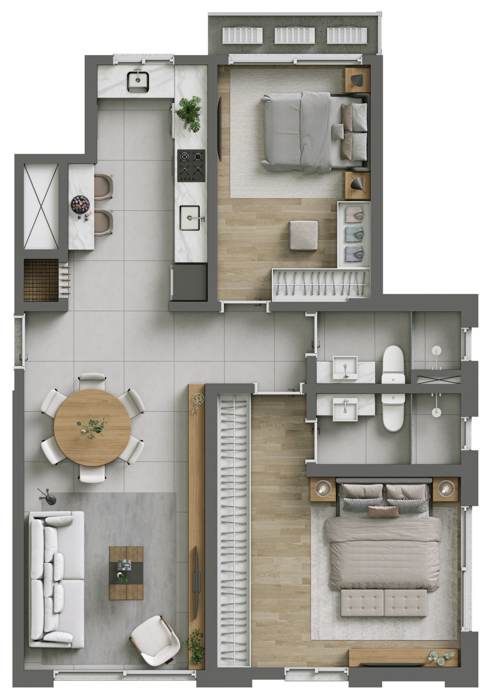 Apartamento, 2 quartos, 82 m² - Foto 10