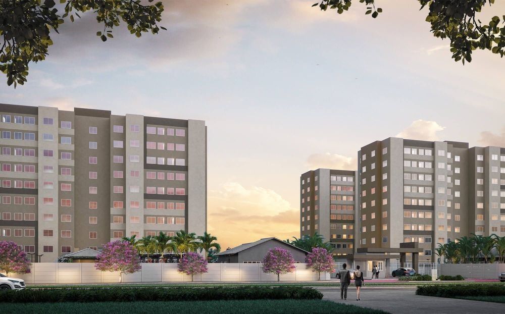 Apartamento à venda com 2 quartos, 57m² - Foto 2