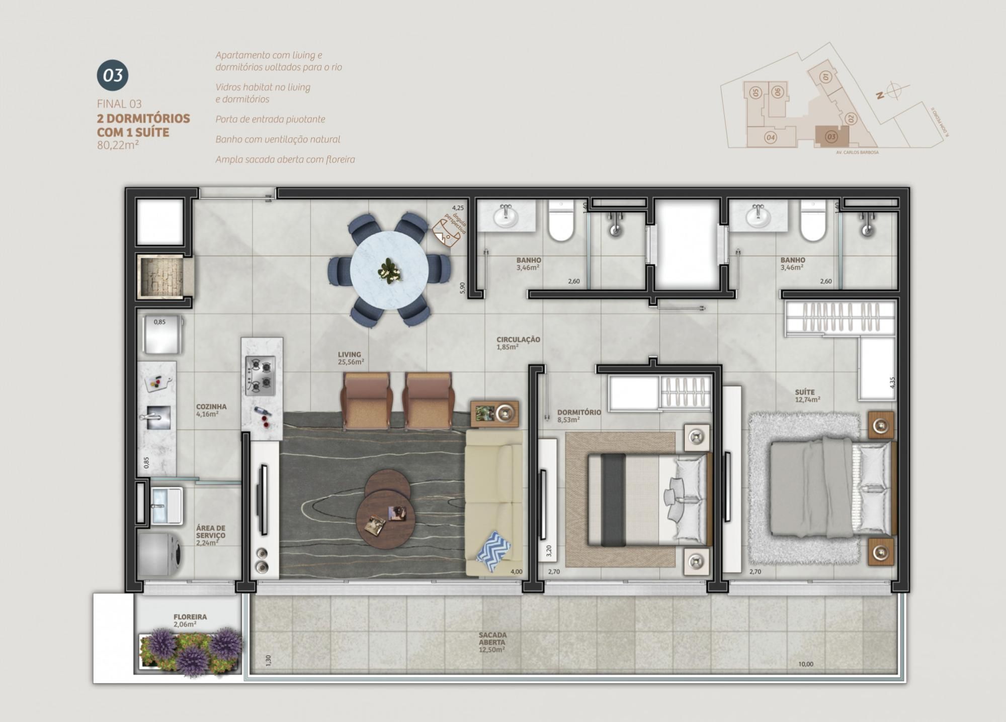 Apartamento, 4 quartos, 130 m² - Foto 19