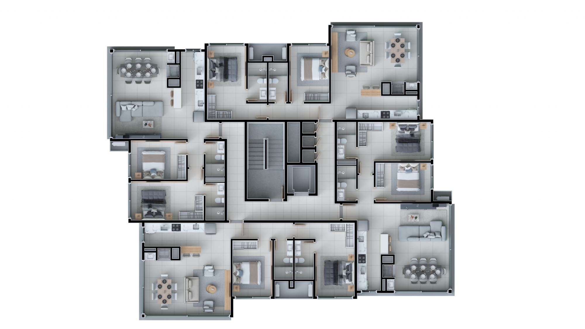 Apartamento à venda com 2 quartos, 72m² - Foto 6