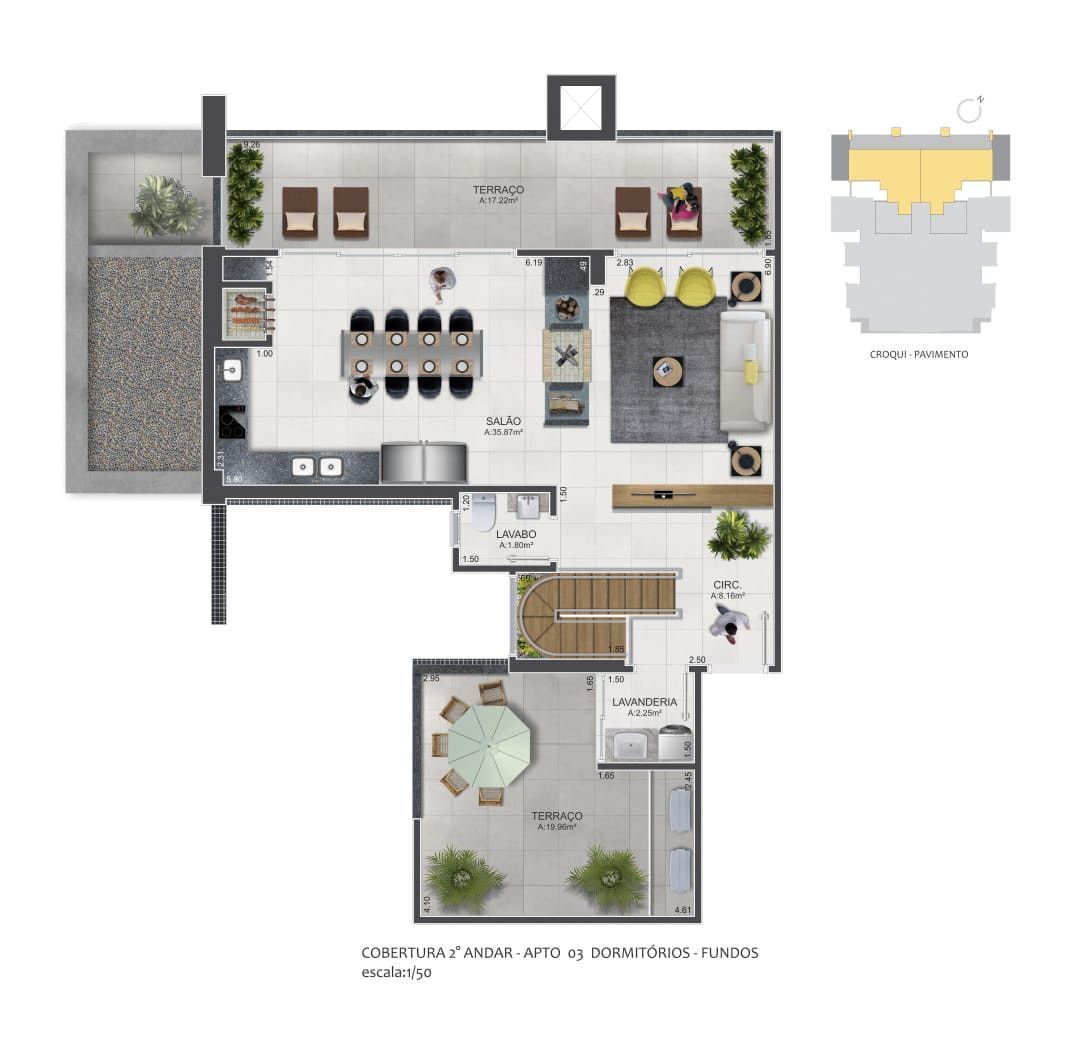 Apartamento, 1 quarto, 49 m² - Foto 15