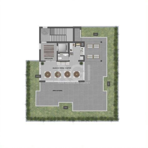 Apartamento à venda com 1 quarto, 53m² - Foto 7