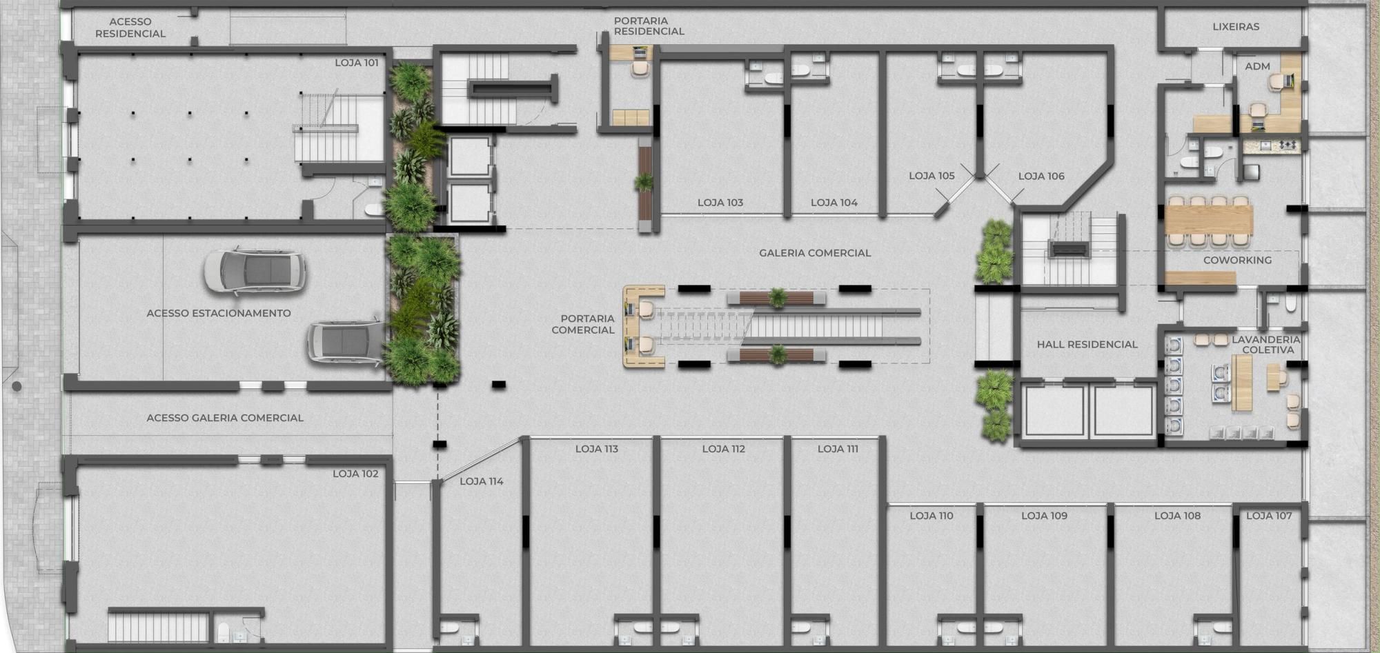 Apartamento, 1 quarto, 57 m² - Foto 20