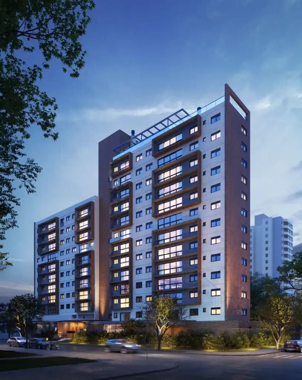 Apartamento com 2 dormitórios no bairro Menino Deus em Porto Alegre/RS