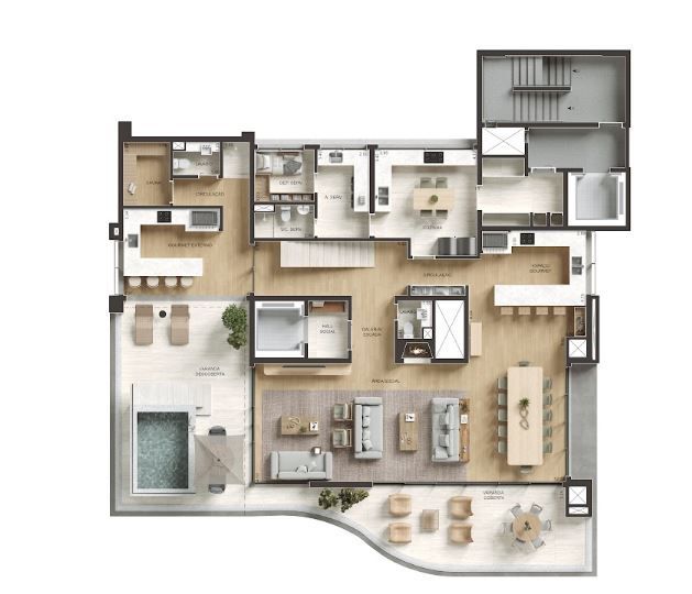 Apartamento, 4 quartos, à venda, 255 m², Cristal - Porto Alegre — foto 2