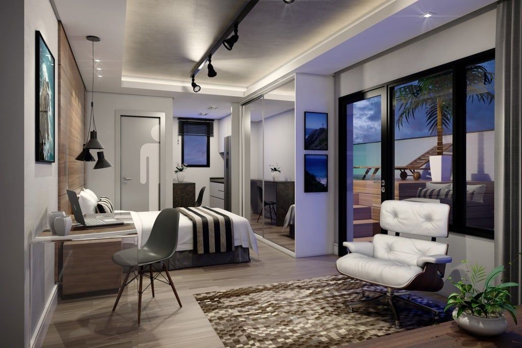 Apartamento, 1 quarto, 46 m² - Foto 3