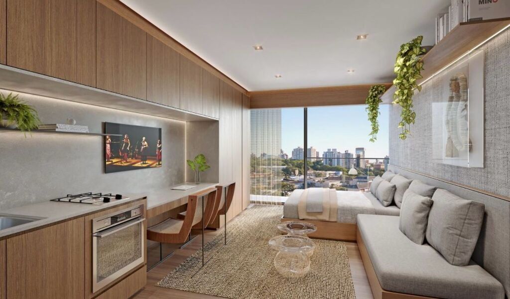 Apartamento, 1 quarto, 24 m² - Foto 2