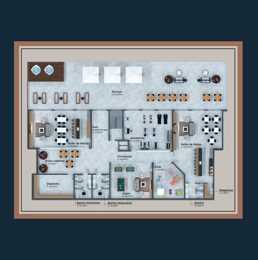 Apartamento, 1 quarto, 45 m² - Foto 11
