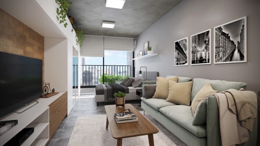 Apartamento, 1 quarto, 38 m² - Foto 8