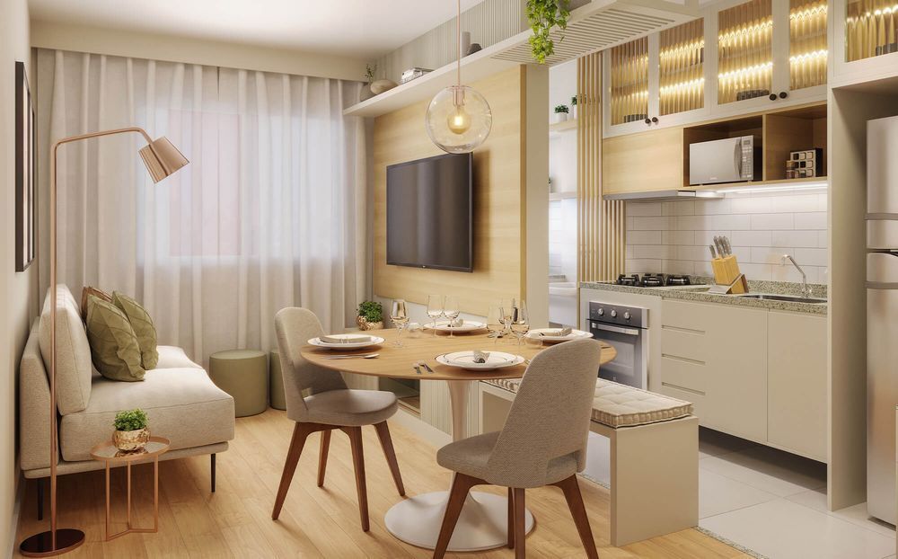 Apartamento à venda com 2 quartos, 57m² - Foto 3