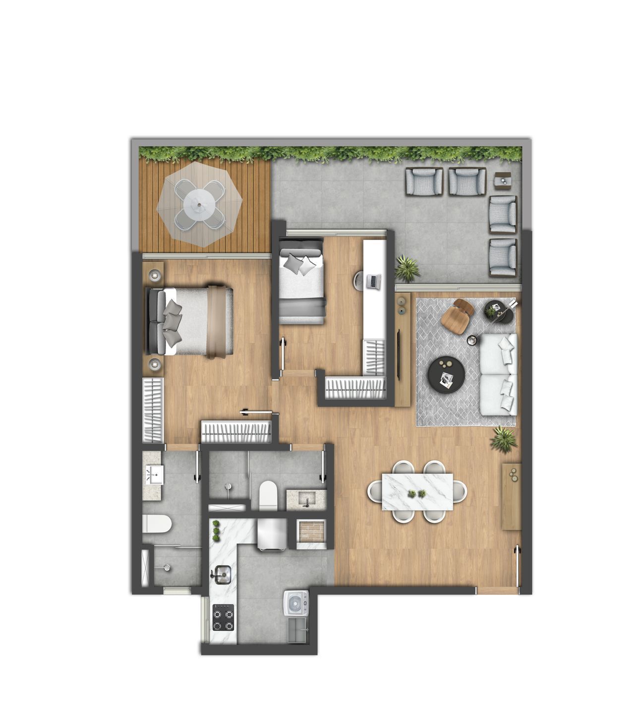 Apartamento, 2 quartos, 70 m² - Foto 12