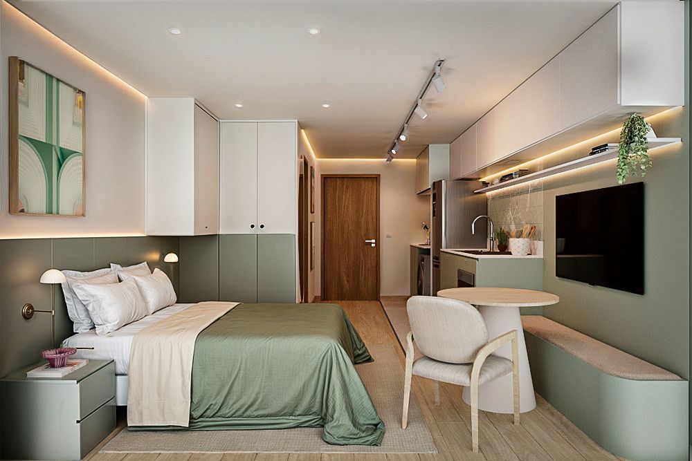 Apartamento, 1 quarto, 23 m² - Foto 2