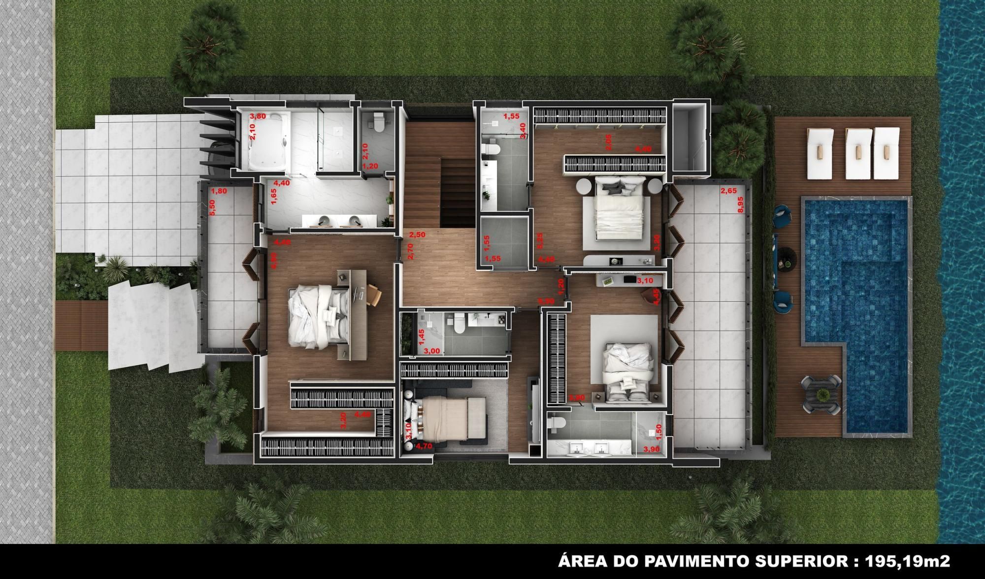 Casa de Condomínio, 5 quartos - Foto 11