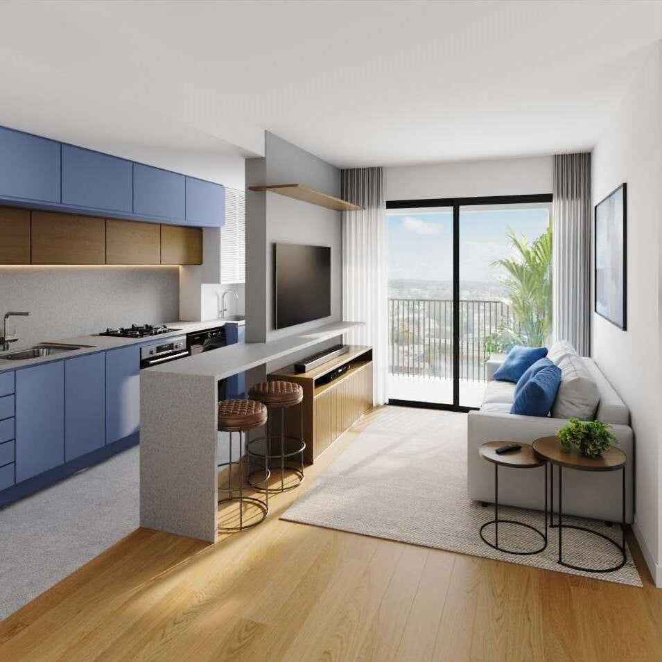Apartamento à venda com 2 quartos, 57m² - Foto 3