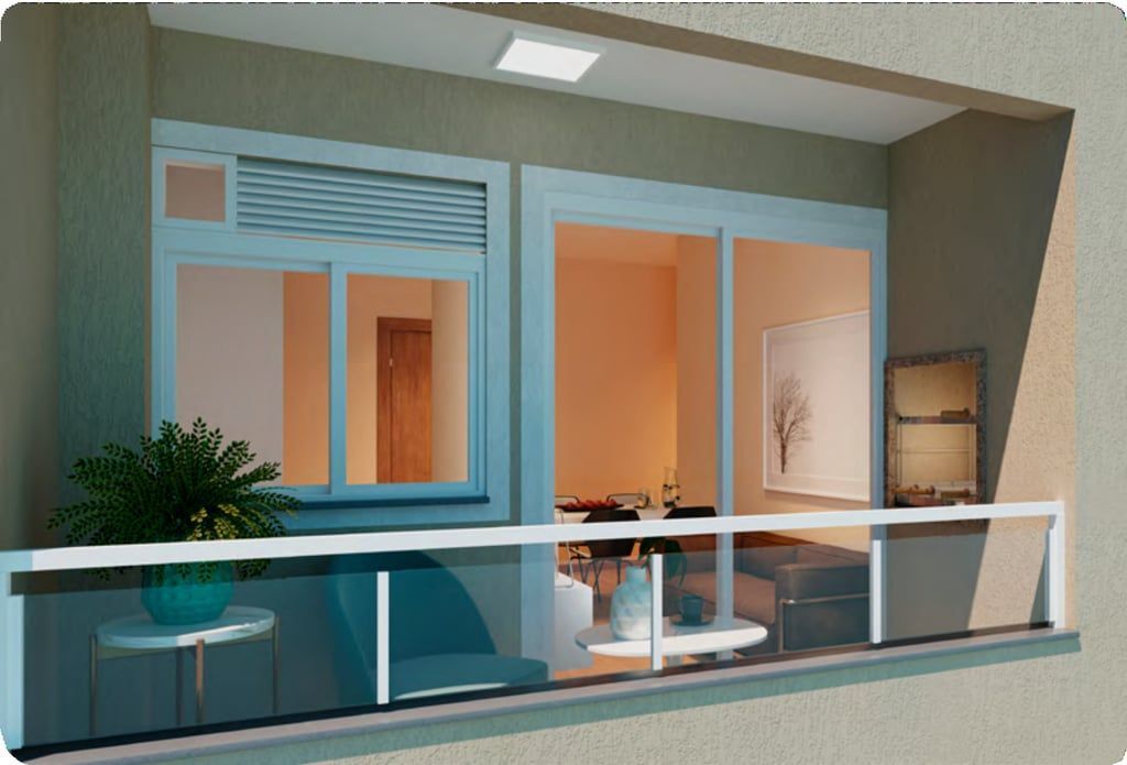 Apartamento à venda com 1 quarto, 52m² - Foto 4