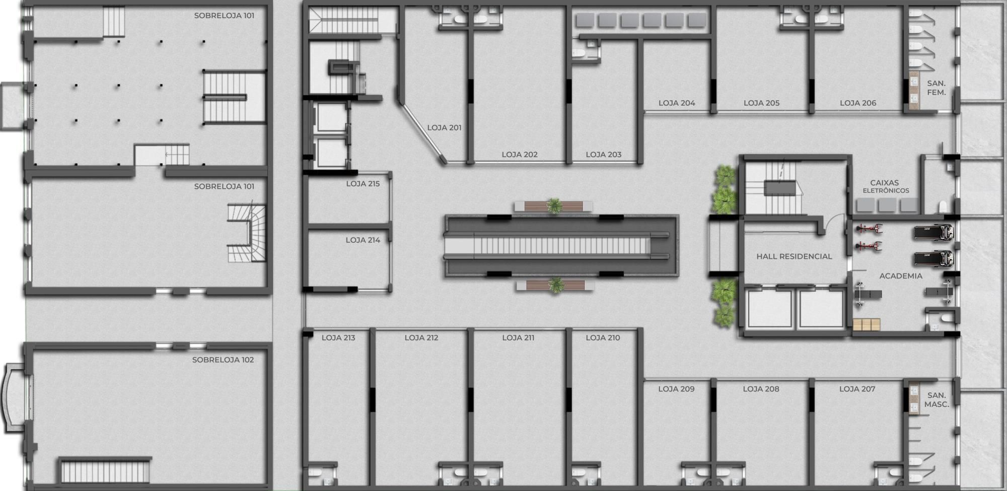 Apartamento, 1 quarto, 33 m² - Foto 16