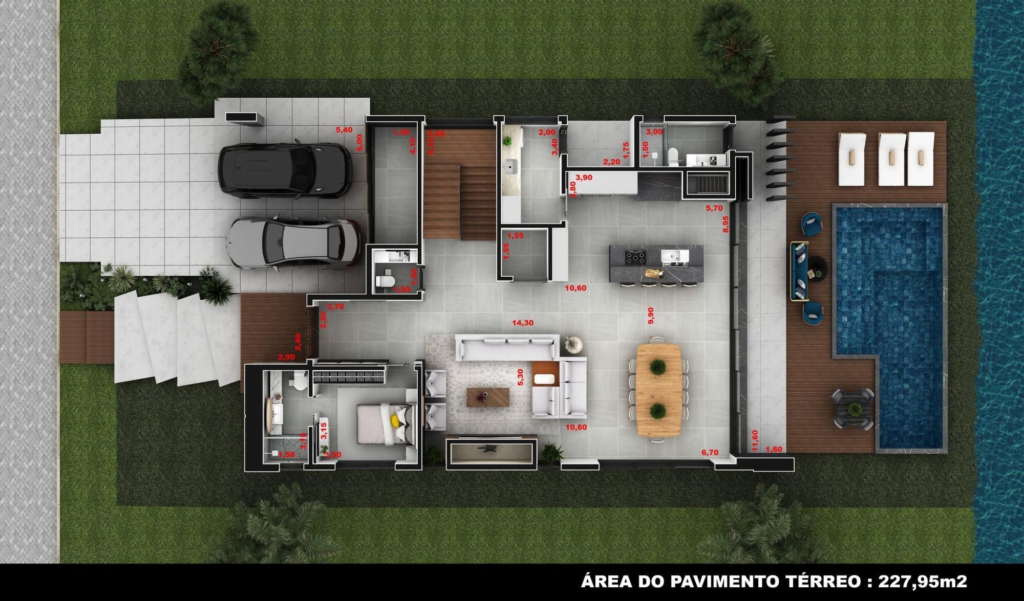 Casa de Condomínio, 5 quartos - Foto 9