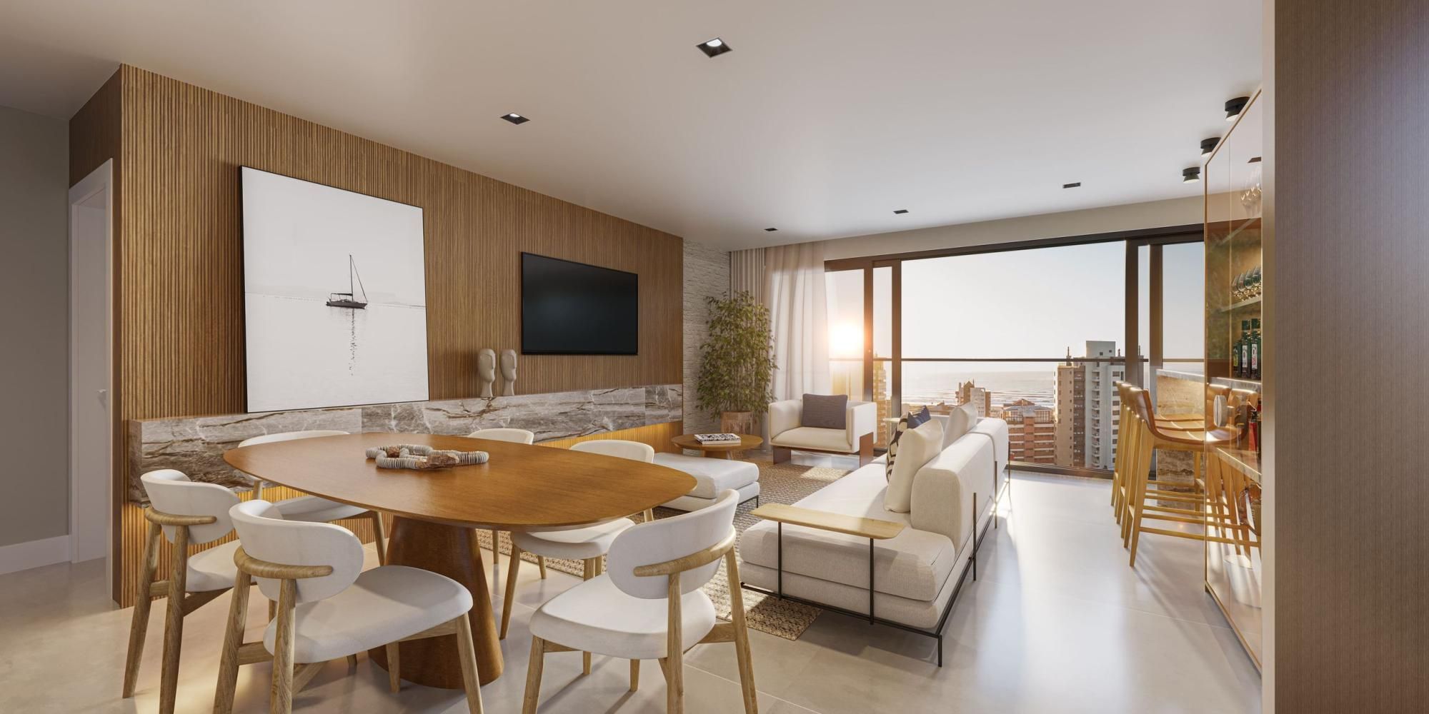Apartamento à venda com 3 quartos, 128m² - Foto 2